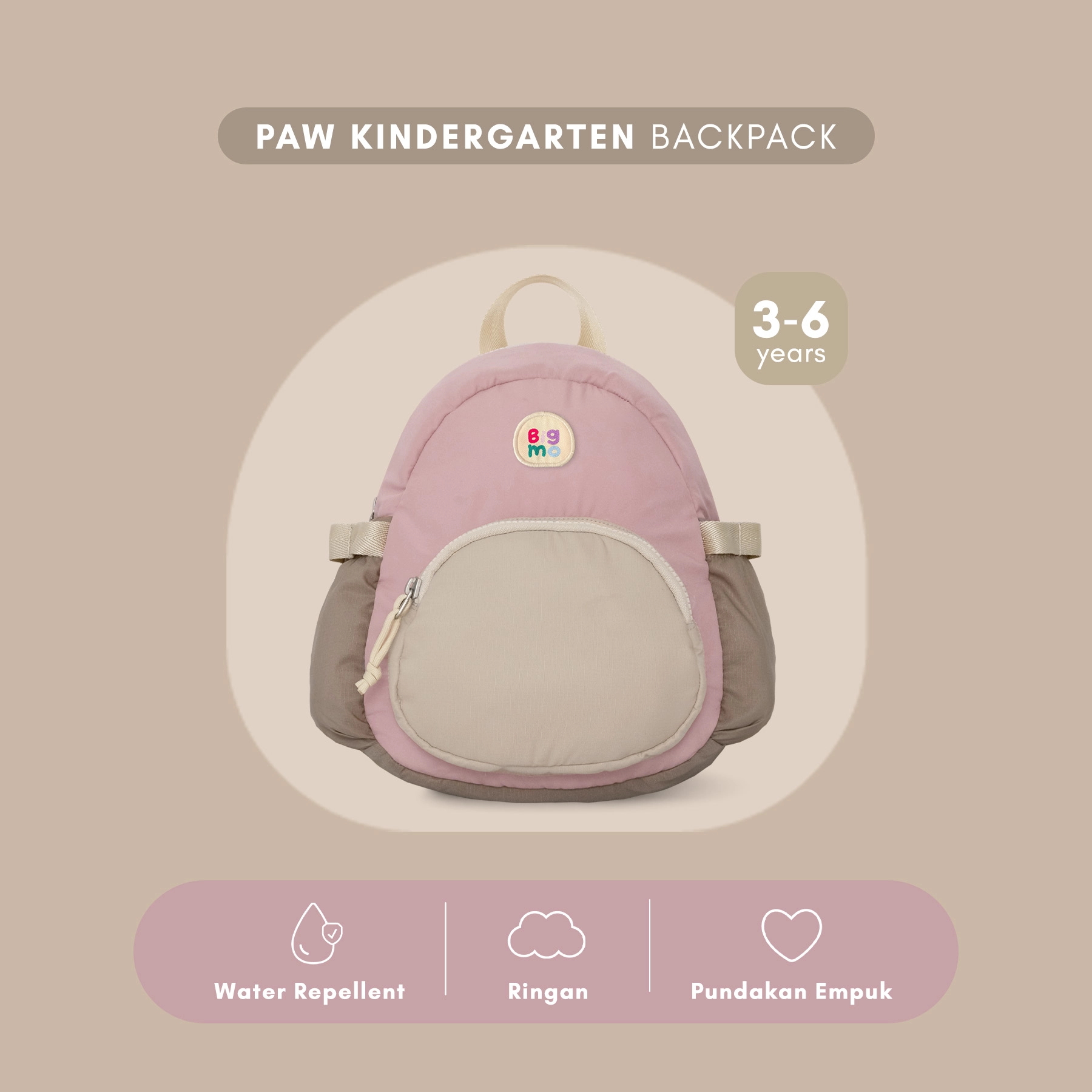 Paw Kindergarten Backpack Neapolitan