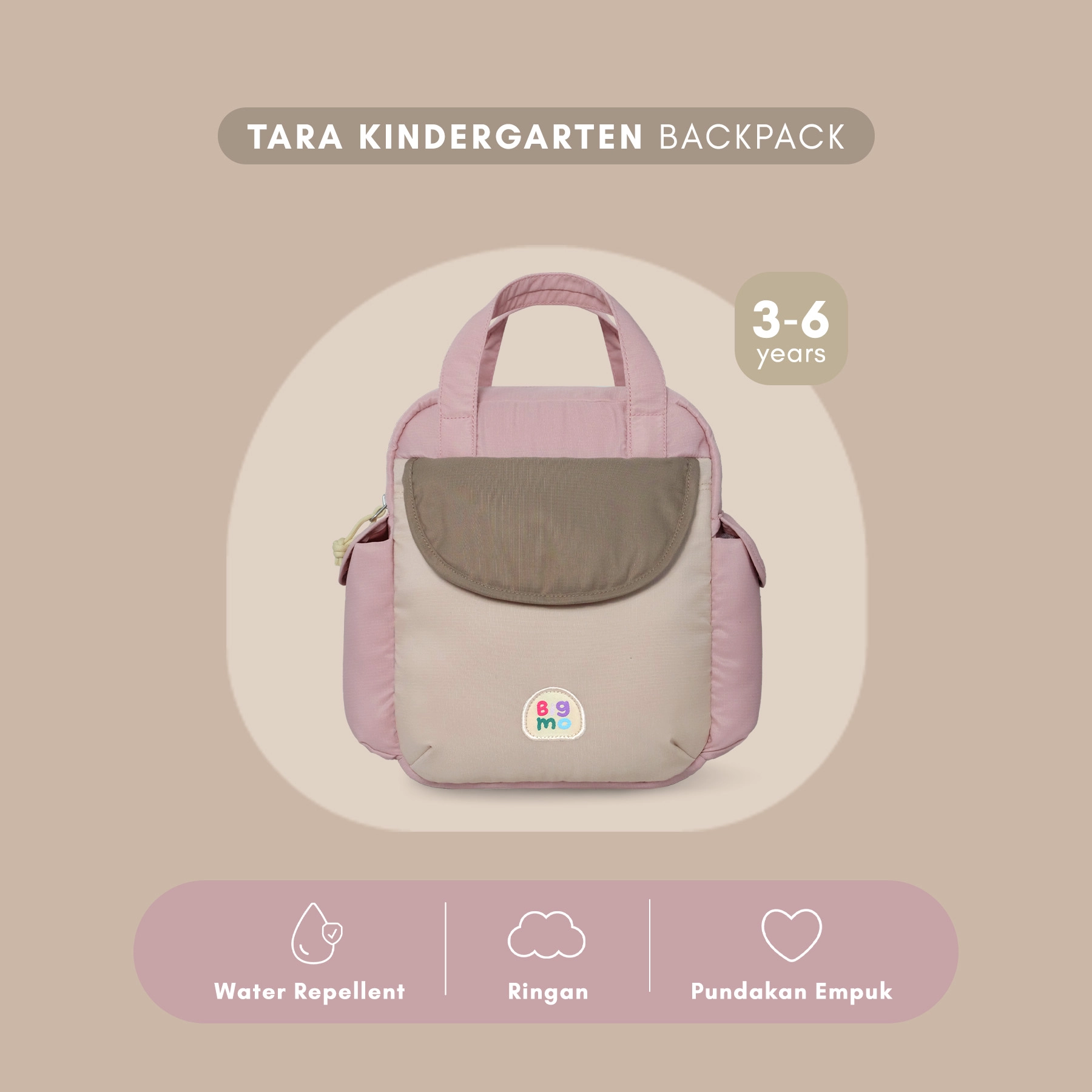 Tara Kindergarten Backpack Neapolitan