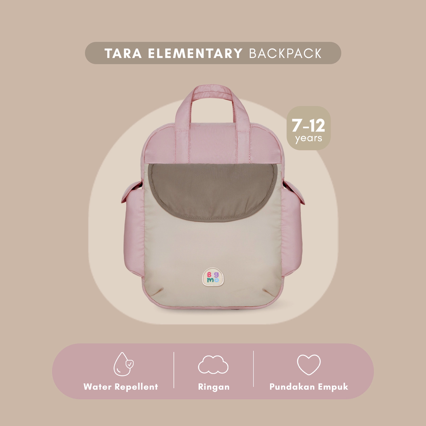 Tara Kinder Large (Elementary) Backpack Neapolitan