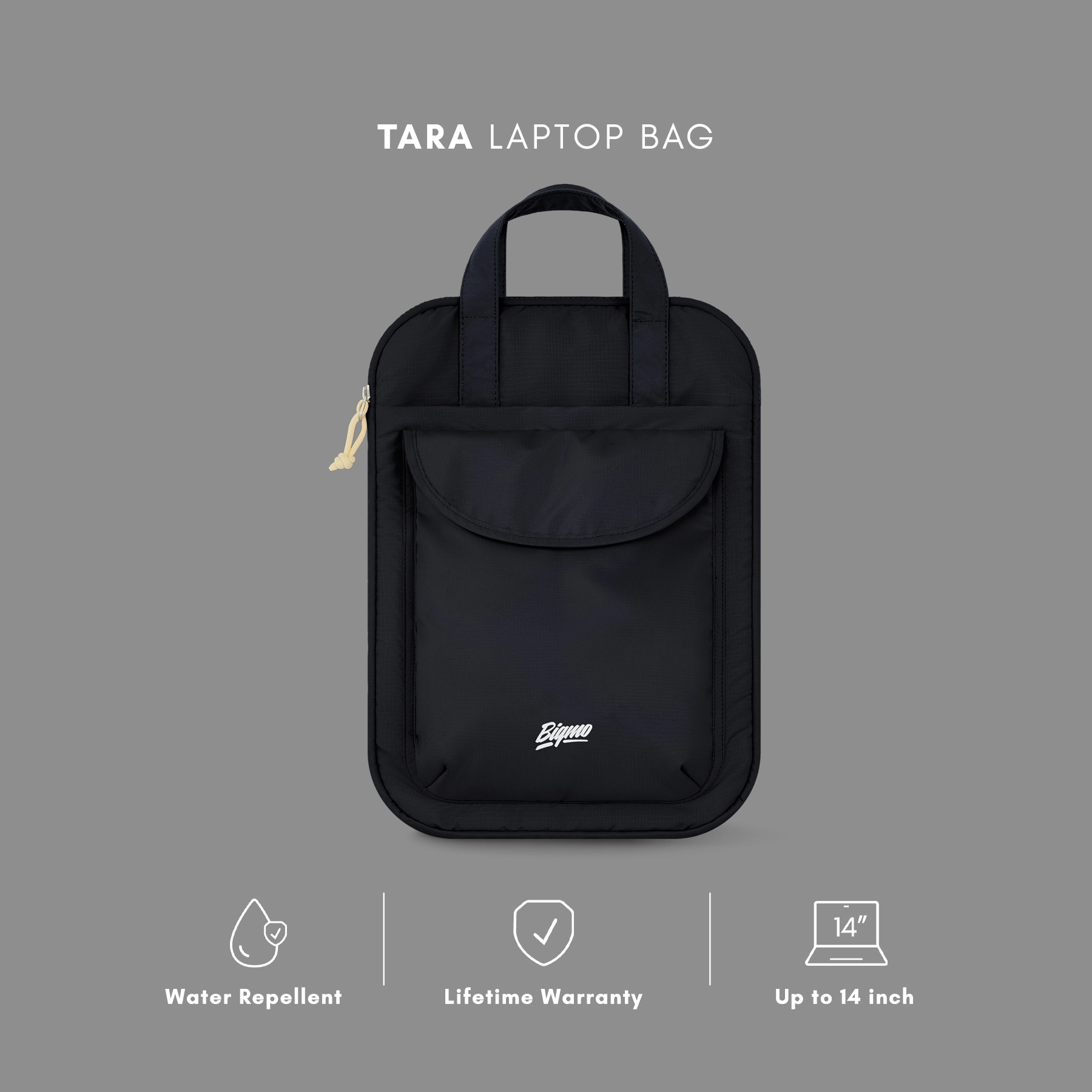 Tara Laptop Bag Black