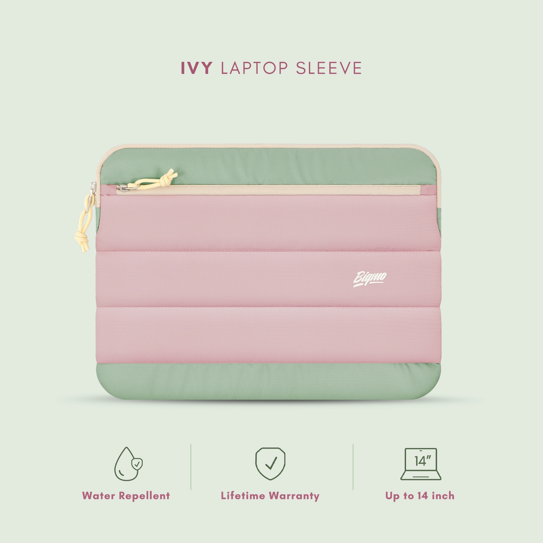 Ivy Laptop Sleeve Pomelo